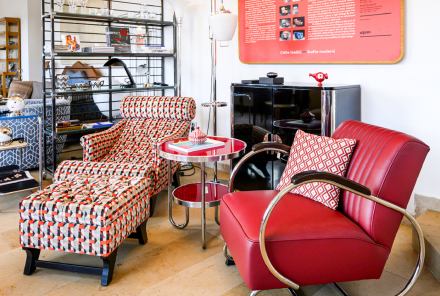 fotografie Modernista Showroom Vinohrady
